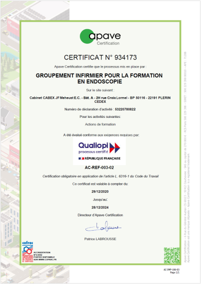certification Qualiopi
